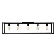 Five Light Flush Mount by Golden