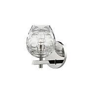 Hudson Valley Burns 5 Inch Bathroom Vanity Light in Polished Nickel