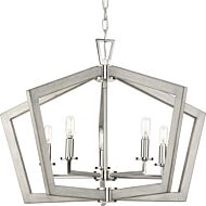 Galloway 5-Light Chandelier in Brushed Nickel