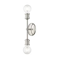 Lansdale 2-Light Bathroom Vanity Sconce in Brushed Nickel