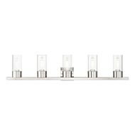 Carson 5-Light Bathroom Vanity Sconce in Brushed Nickel