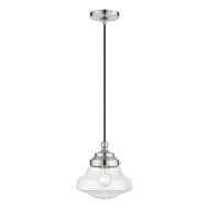 Avondale 1-Light Mini Pendant in Brushed Nickel