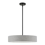 Elmhurst 4-Light Pendant in Black