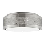 Three Light Flush Mount by Visual Comfort Studio