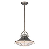 Urbanite 1-Light Pendant in Weathered Zinc