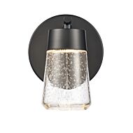 Jergen 1-Light LED Bathroom Vanity Light in Matte Black