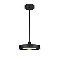 Nancy 1-Light LED Pendant in Matte Black