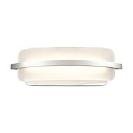 Curvato 1-Light LED Bathroom Vanity Light in Polished Chrome