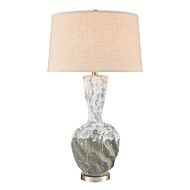 Bartlet Fields 1-Light Table Lamp in White