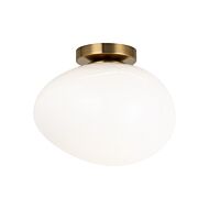 One Light Wall Sconce/Ceiling Mount by Matteo Lighting