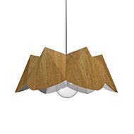 Physalis 1-Light Pendant in Louro Freijo