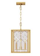 Four Light Pendant by Visual Comfort Studio