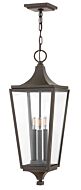 Hinkley Jaymes 3-Light Outdoor Light In Oil Rubbed Bronze