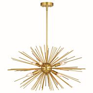 Nikko 6-Light Pendant in Gold