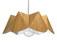 Physalis 1-Light Pendant in Louro Freijo