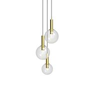 Three Light Pendant by Sonneman