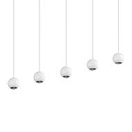 Five Light Linear Pendant by Sonneman