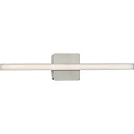 Phase 4 LED 1-Light LED Linear Vanity in Brushed Nickel