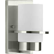 Reiss 1-Light Vanity in Brushed Nickel