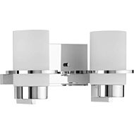 Reiss 2-Light Vanity in Polished Chrome