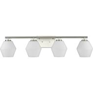 Copeland 4-Light Vanity in Brushed Nickel