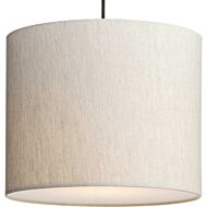 Markor 1-Light Pendant in Ecru Linen