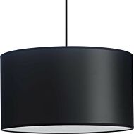 Markor 3-Light Pendant in Black Parchment