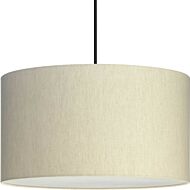 Markor 3-Light Pendant in Ecru Linen