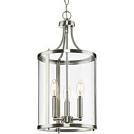 Gilliam 3-Light Hall & Foyer Light in Brushed Nickel