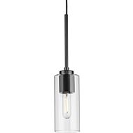 Cofield 1-Light Pendant in Matte Black