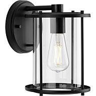 Gunther 2-Light Outdoor Wall Lantern in Matte Black