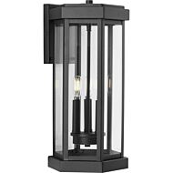 Ramsey 3-Light Wall Lantern in Black