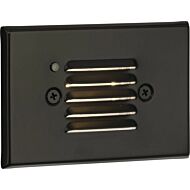 LED Step Lights 1-Light LED Wall Or Step Light in Antique Bronze