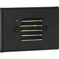 LED Step Lights 1-Light LED Wall Or Step Light in Black