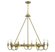 Ten Light Chandelier by Savoy House