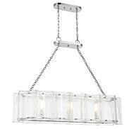 Three Light Linear Chandelier by Savoy House