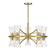 Ten Light Chandelier by Savoy House