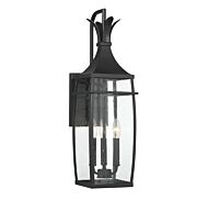 Three Light Outdoor Wall Lantern by Savoy House