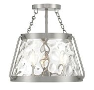 Three Light Semi-Flush Mount by Savoy House