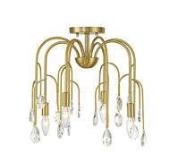 Four Light Convertible Semi-Flush or Pendant by Savoy House