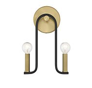 Two Light Wall Sconce by Savoy House