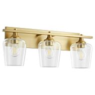 Three Light Vanity by Quorum