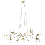 Eight Light Chandelier by Quorum