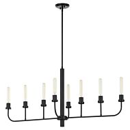 Eight Light Linear Chandelier by Quorum