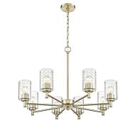 Eight Light Chandelier by Millennium