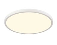 DVI Typhoon CCT 1-Light LED Wall with Flush Mount in Matte White