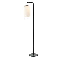 DVI Mount Pearl 1-Light Floor Lamp in Graphite