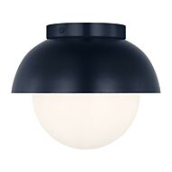 Hyde 1-Light Flush Mount in Navy by Drew & Jonathan