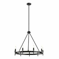 DVI Cambrai 9-Light Chandelier in Ebony