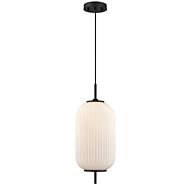 DVI Mount Pearl 1-Light Pendant in Graphite